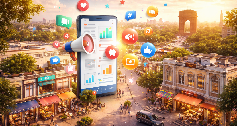 How SMM Can Boost Local Businesses in Delhi, India